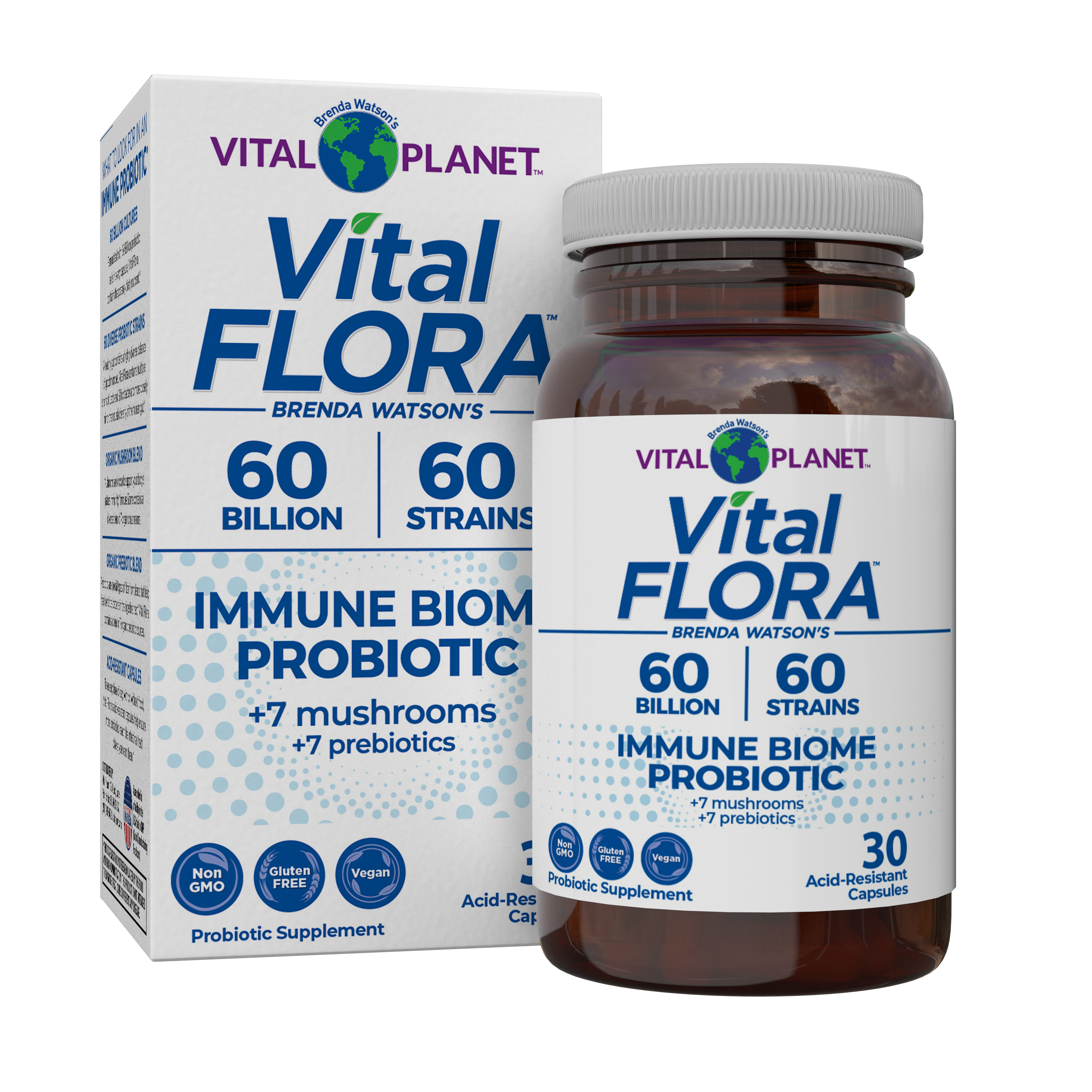Vital Flora Immune Biome Probiotic Refrigerated 30ct - Vital