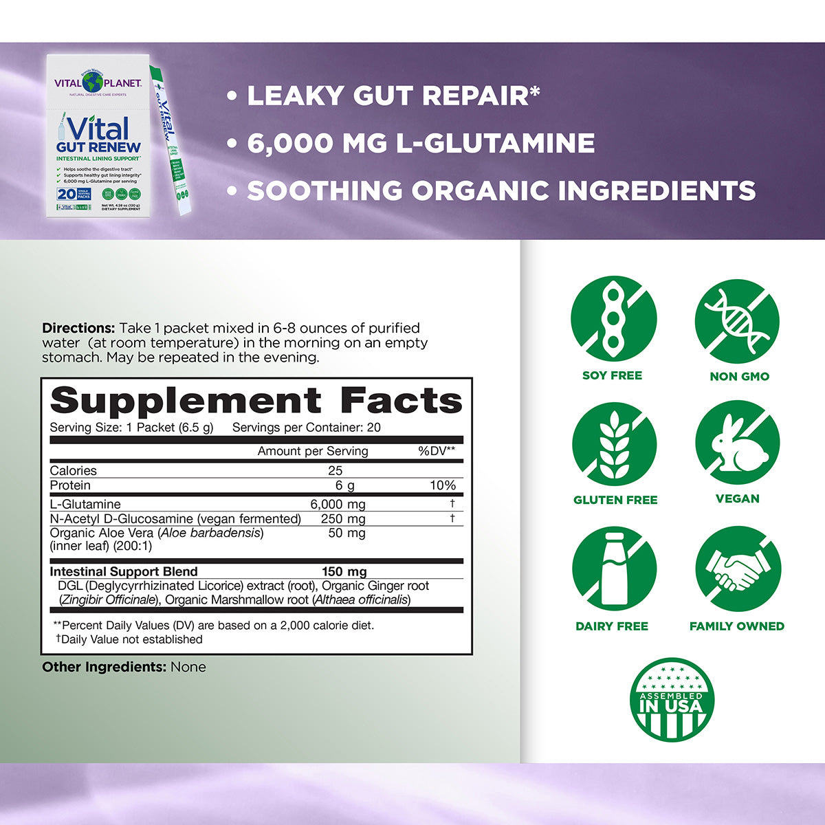 Vital GUT RENEW™ Stick Packs