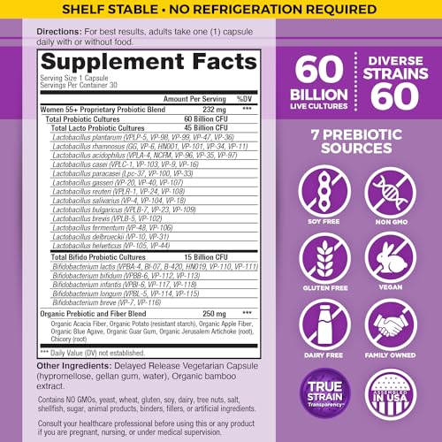 Vital Flora Women 55+ Bundle + 3X FREE Gut Renew Stick Packs