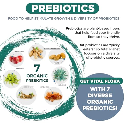 Probiótico Vital Flora para hombres mayores de 55 años - Conservable