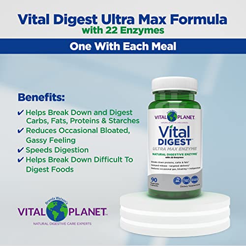 Vital Digest Ultra Max Enzyme – Capsules, 90ct