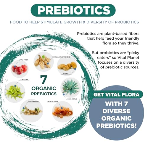 Probiótico Vital Flora Extra para el Apoyo Inmunitario - Conservable, 30 unidades