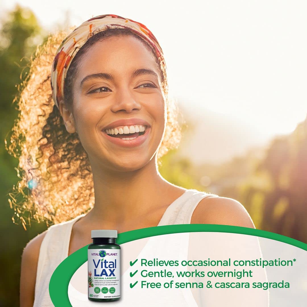 Vital Lax Natural Laxative - Capsules