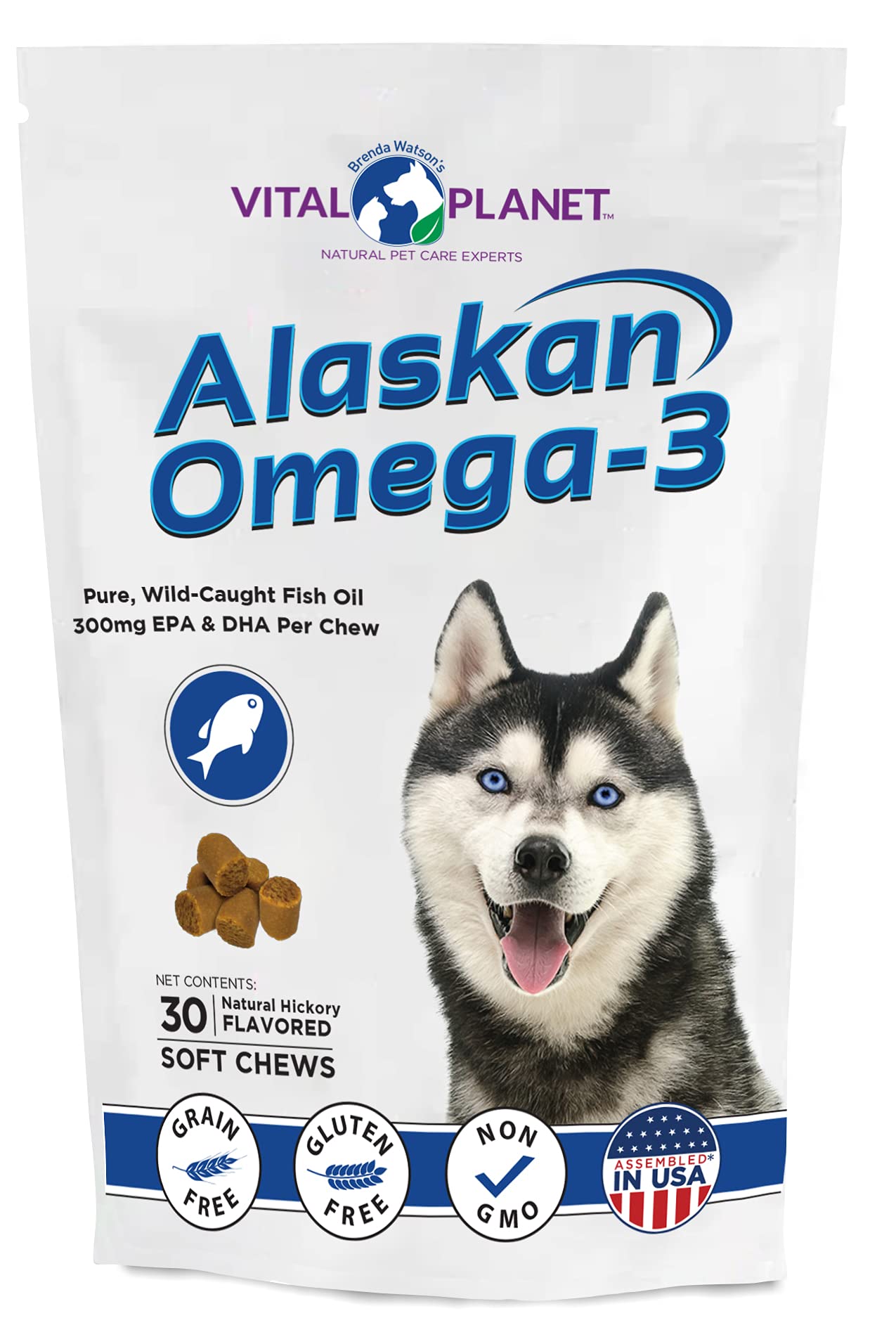 Omega-3 de Alaska - Masticables blandos, 30 unidades