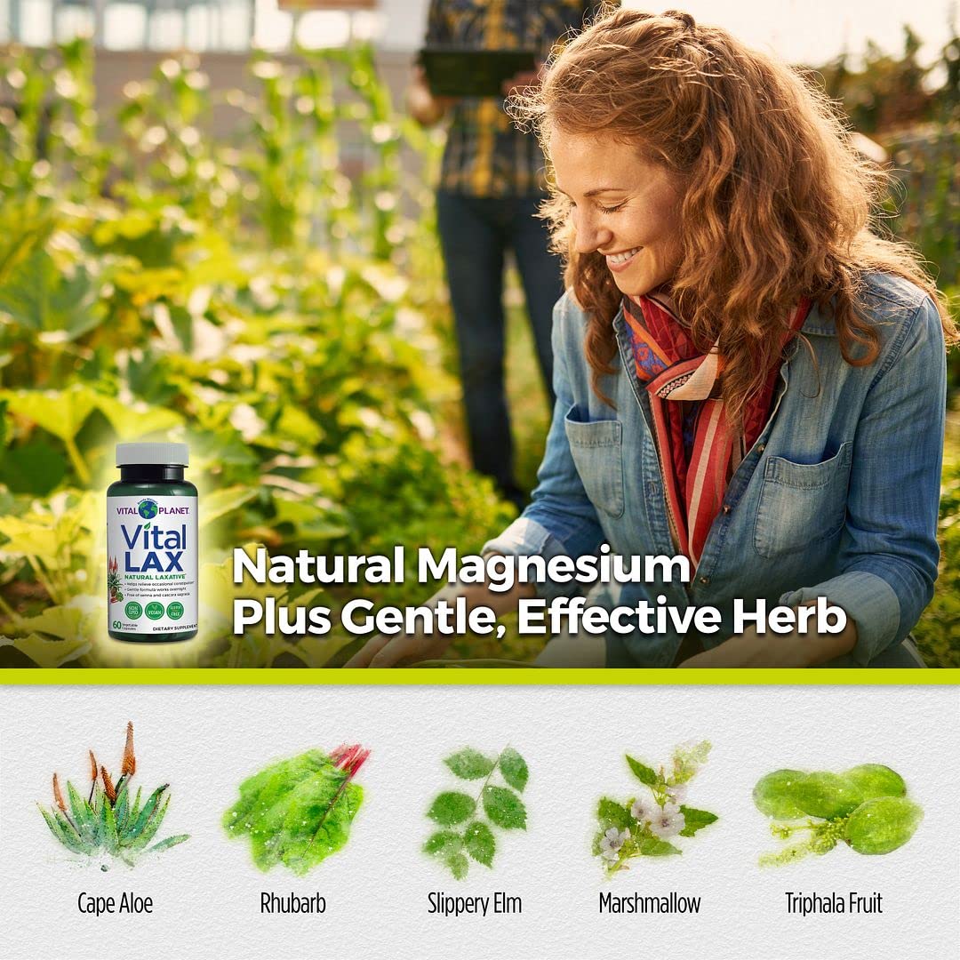 Vital Lax Natural Laxative - Capsules