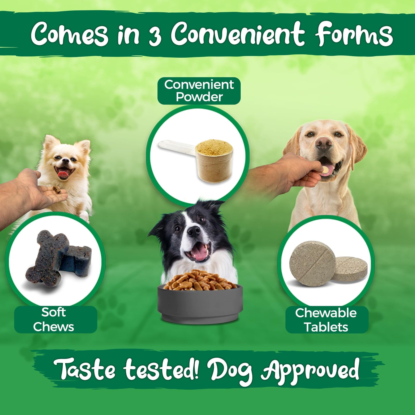 Masticables para cadera y articulaciones, 120 unidades