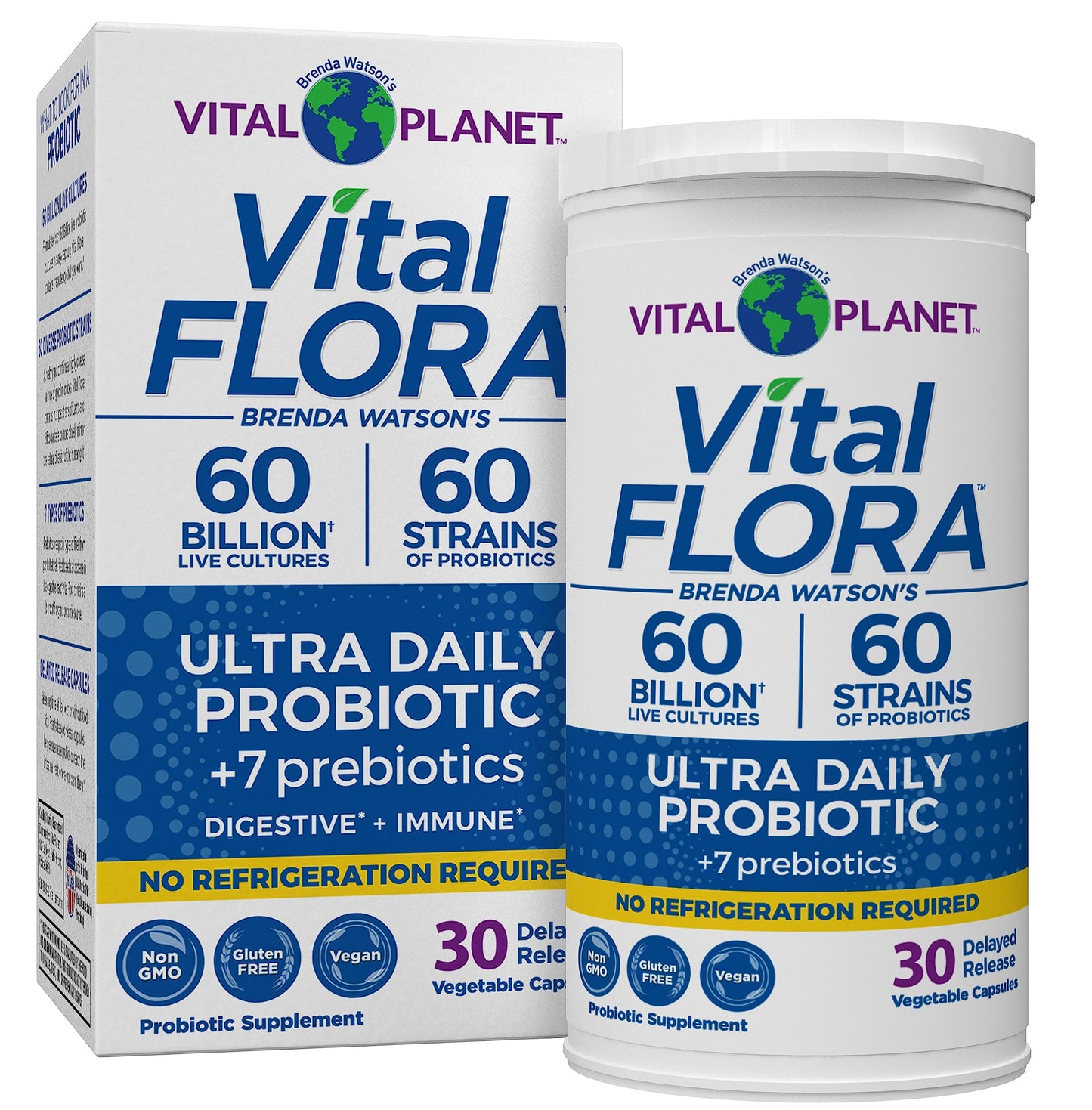 Probiótico diario Vital Flora Ultra - Conservable