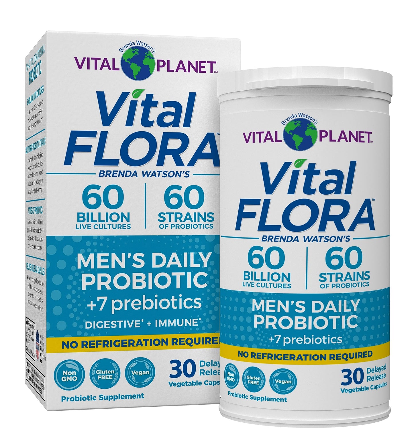 Probiótico para hombres Vital Flora - Conservable