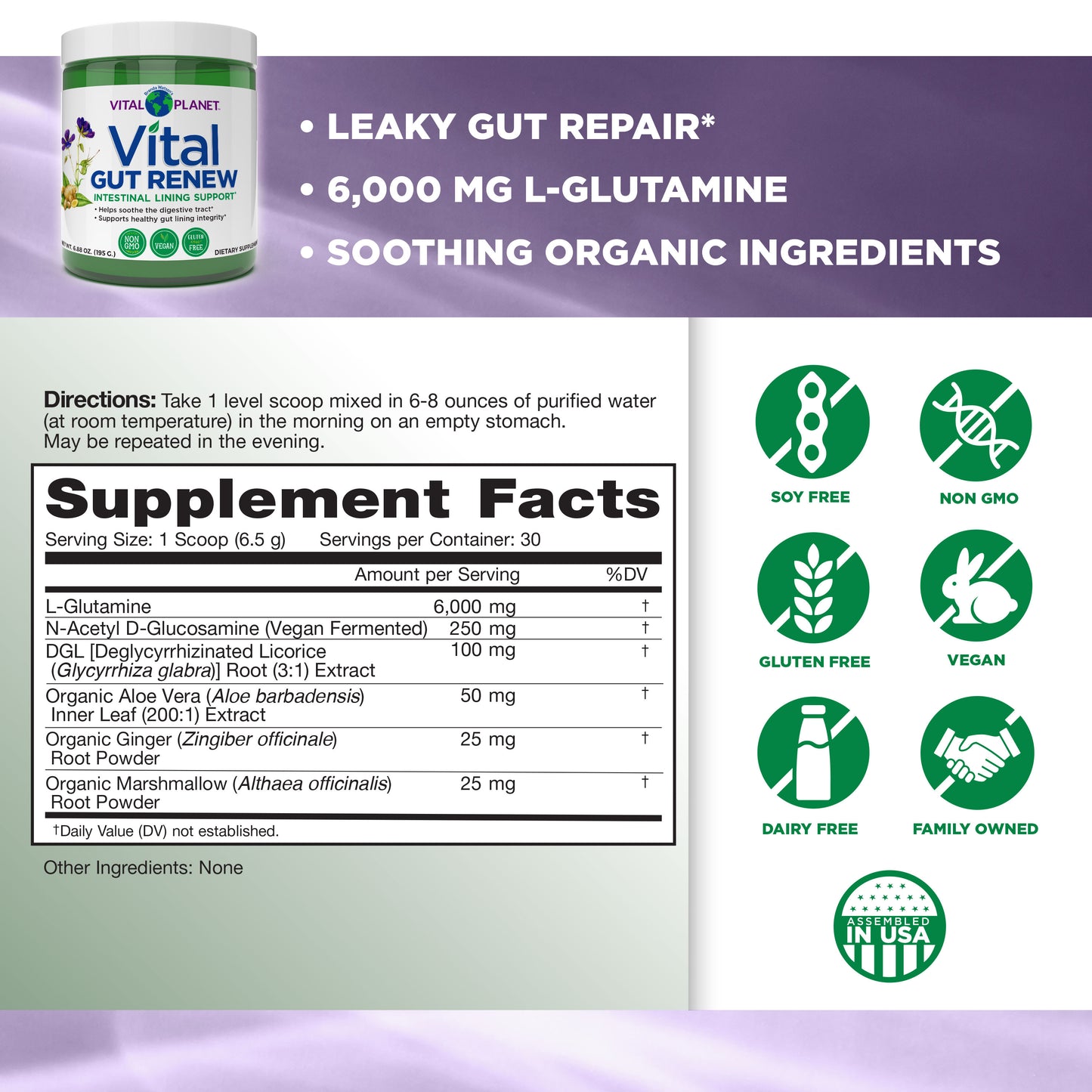 Vital GUT RENEW™ - Leaky Gut Repair - Powder