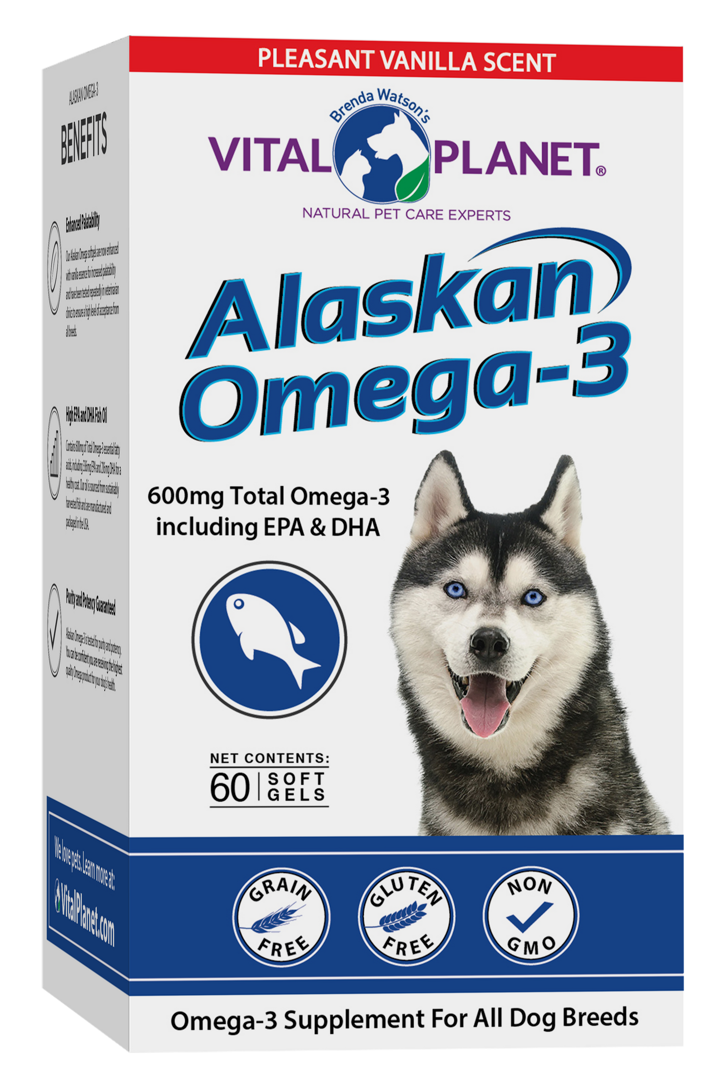 Alaskan Omega-3 - Soft Gels, 60ct