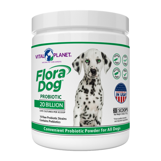 Flora Dog High Potency Probiotic - Powder, 30 Servings