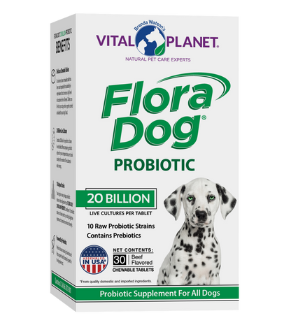 Flora Dog High Potency Probiotic - Delayed Release Capsules, 30ct