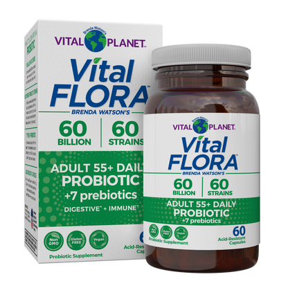 Vital Flora Adult 55+ Daily Probiotic - Refrigerated