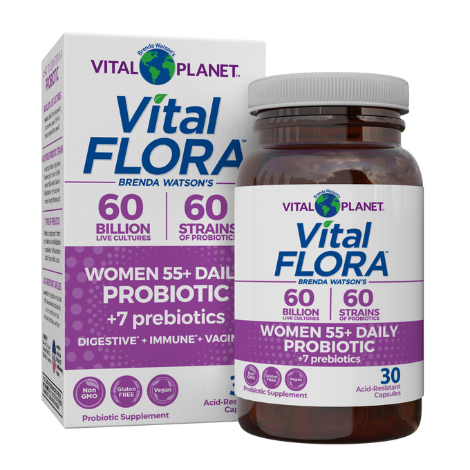 Probiótico Vital Flora para mujeres mayores de 55 años - Refrigerado 
