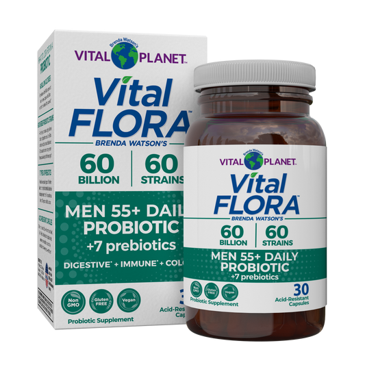 Vital Flora Men 55+ Probiotic - Refrigerated, 30ct