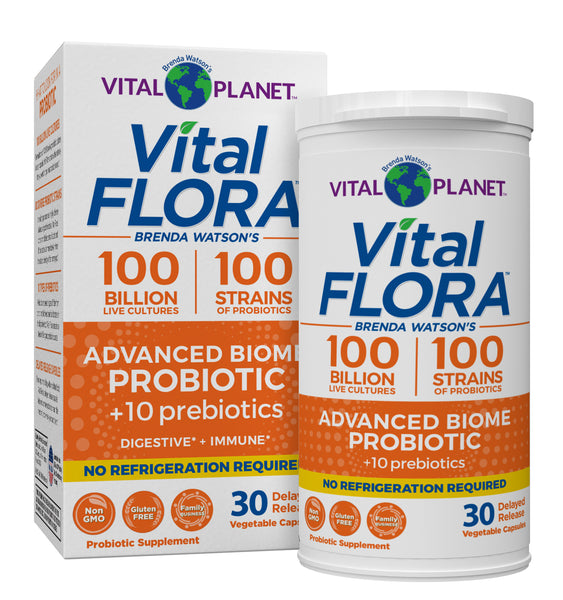 Vital Flora Advanced Biome Probiotics Refrigerated 30ct - Vital