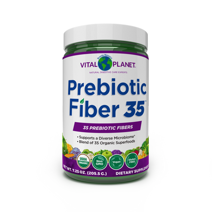 Fiber 35 – Organic Prebiotic Blend, 6.77oz