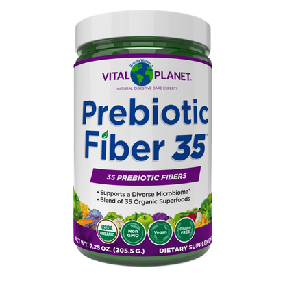 Fiber 35 – Organic Prebiotic Blend, 6.77oz
