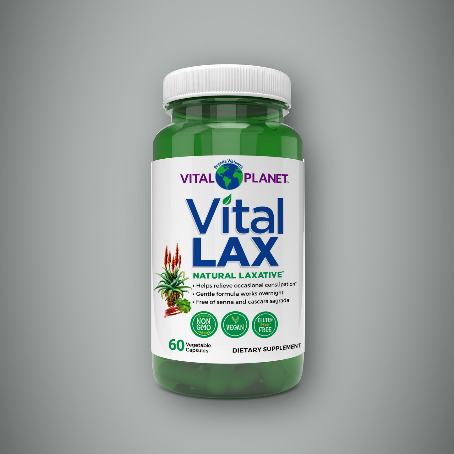 Vital Lax Natural Laxative -  Capsules