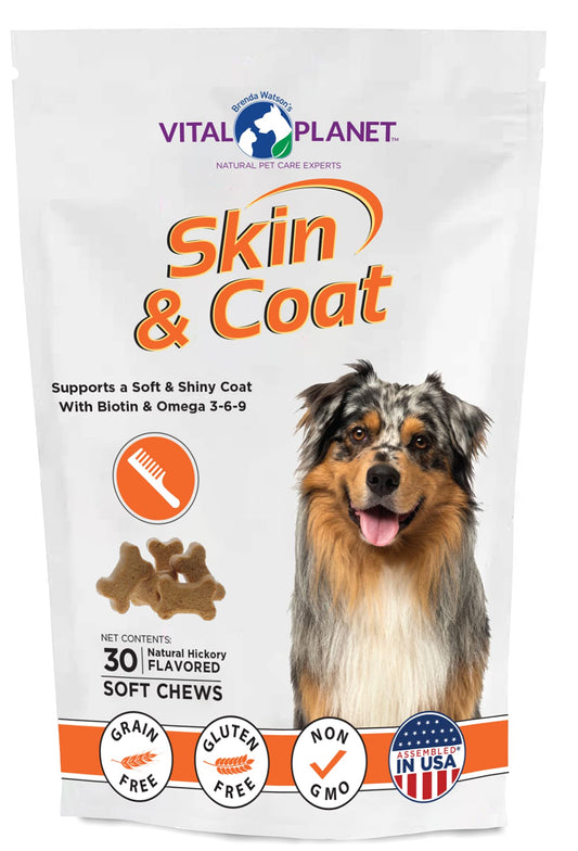 Skin & Coat - Soft Chews, 30ct