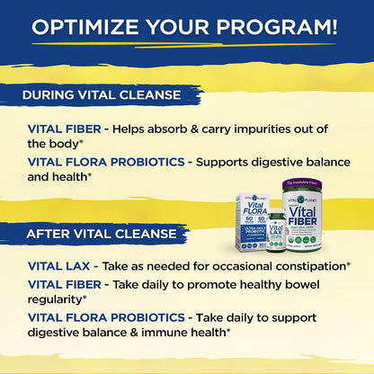 Vital Cleanse - Programa de rejuvenecimiento corporal completo