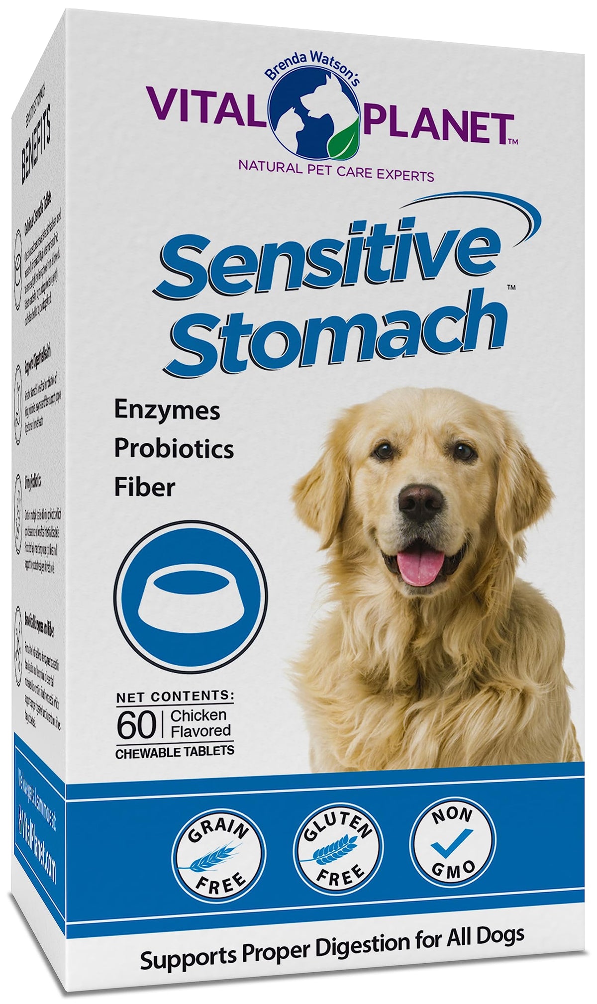 Sensitive Stomach Digestive Support for Dogs - Vital Planet – Vital ...