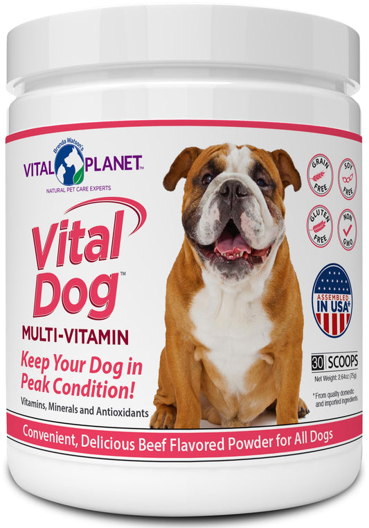 Vital Dog Multivitamin - Powder, 2.64oz