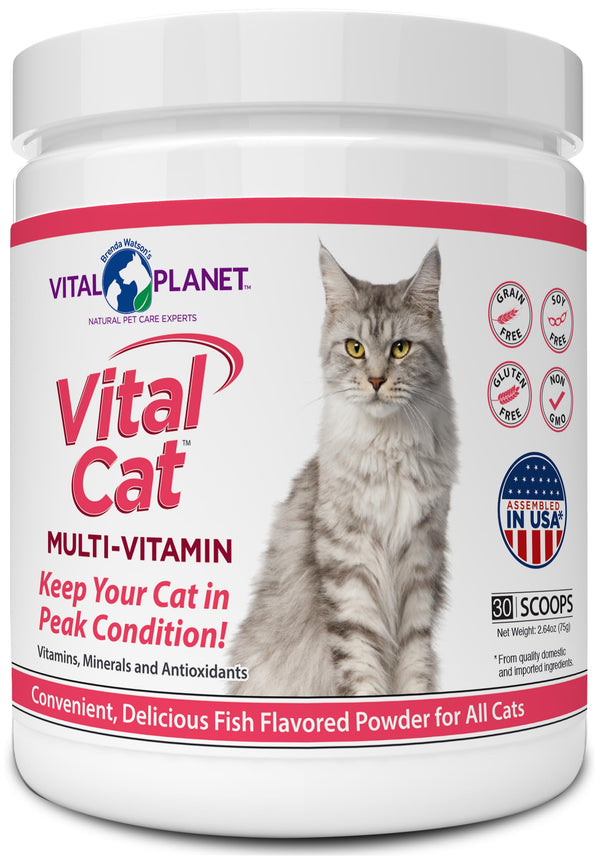 Vital Cat Multivitamin Powder bottle