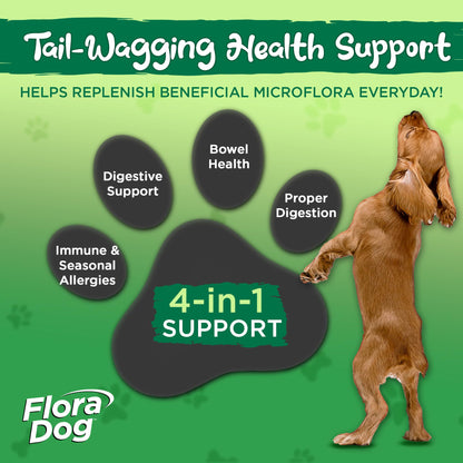Flora Dog High Potency Probiotic - Chews, 30ct