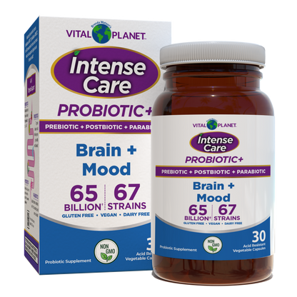 Intense Care Brain & Mood Probiotics - Shelf Stable, 30ct