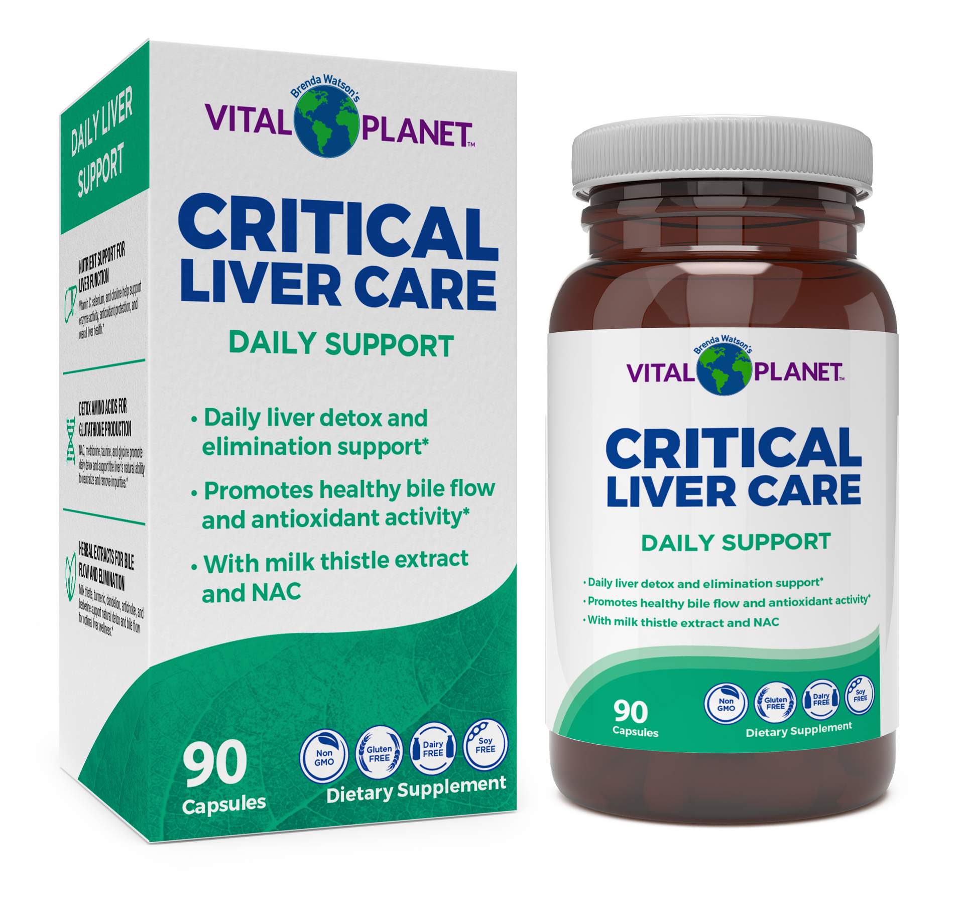 Critical Liver Care: Daily Support – Vital Planet Shop