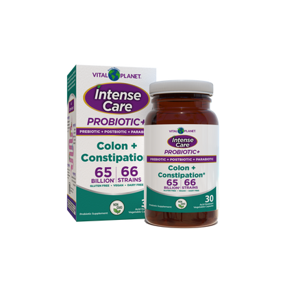Intense Care Colon & Constipation Probiotics - Shelf Stable, 30ct