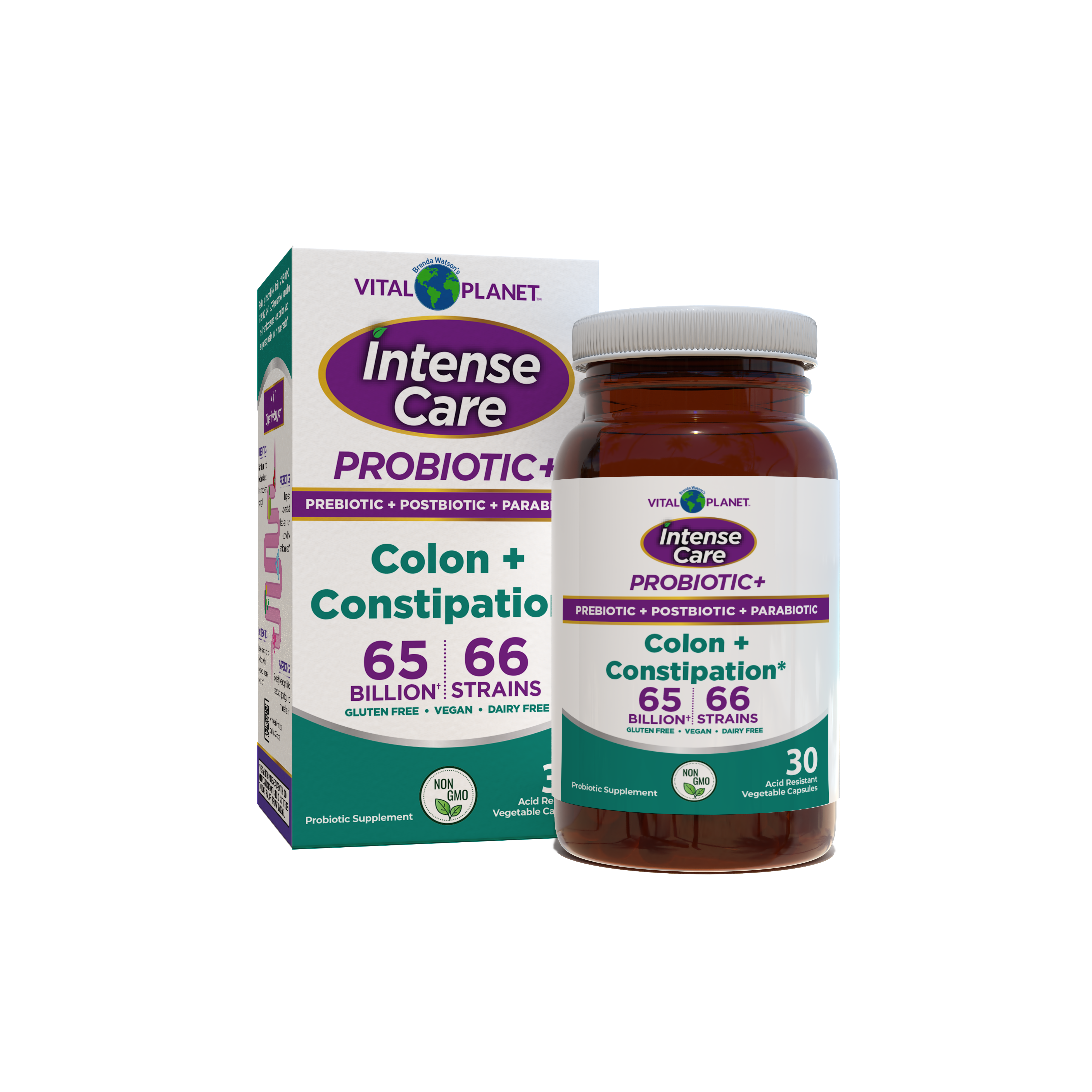 Intense Care: Colon & Constipation Probiotics - Vital Planet