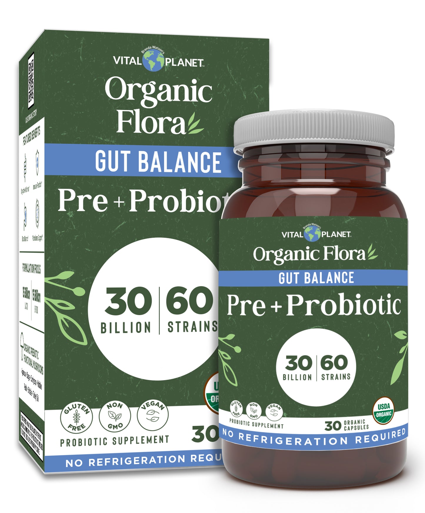 Organic Flora Gut Balance Supplement