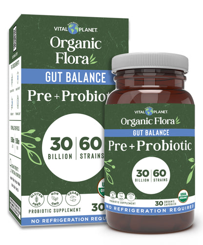 Organic Flora Gut Balance Supplement