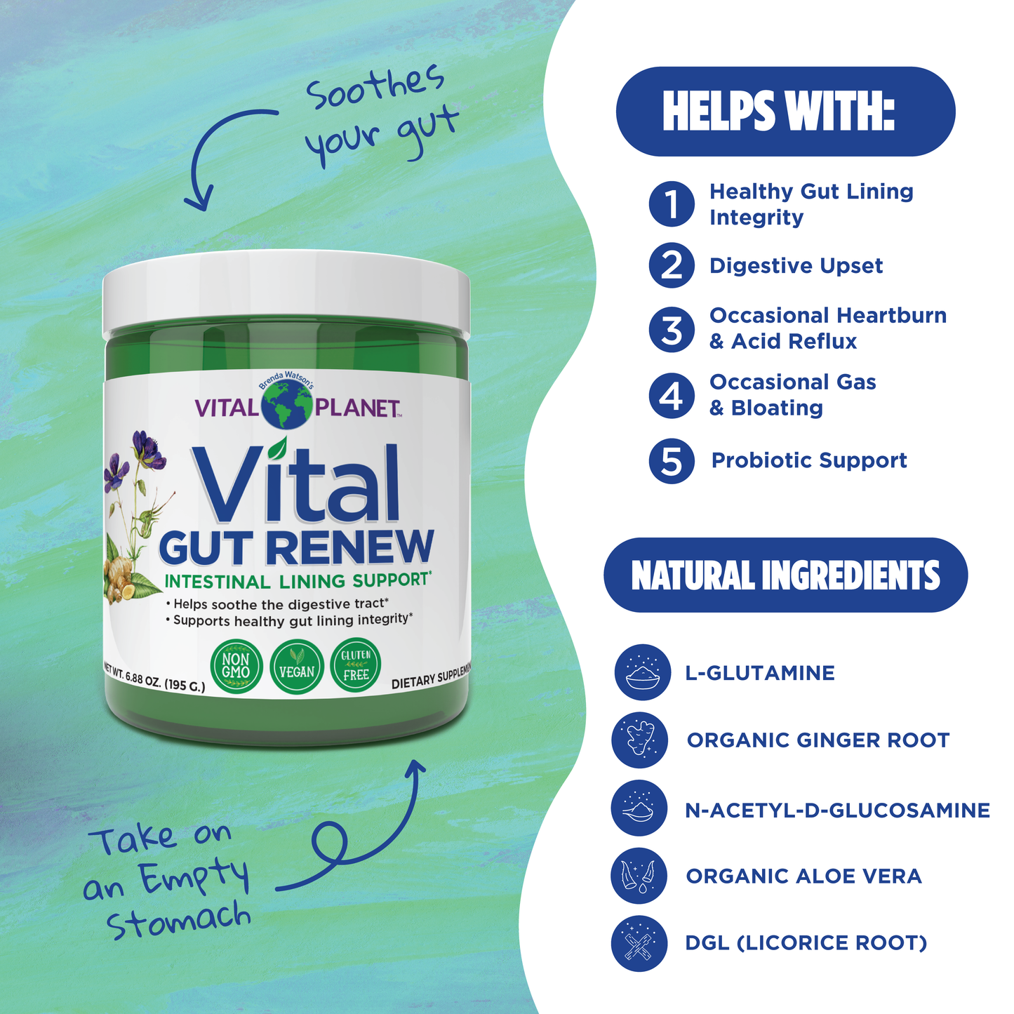 Vital GUT RENEW™ - Leaky Gut Repair - Powder