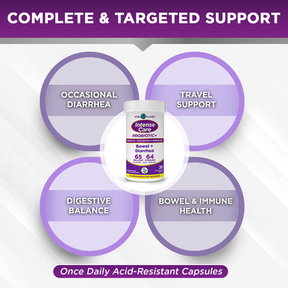 Intense Care Bowel + Diarrhea Probiotic