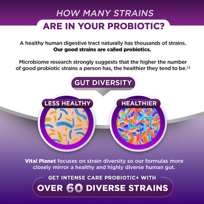 Intense Care Bowel + Diarrhea Probiotic