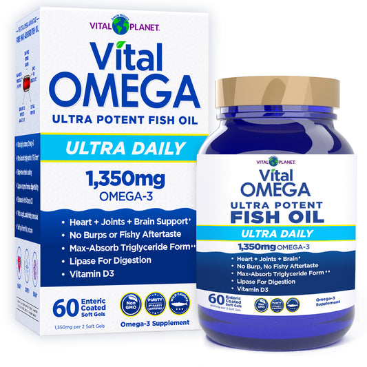 Vital Omega Ultra Daily - Softgels, 60ct