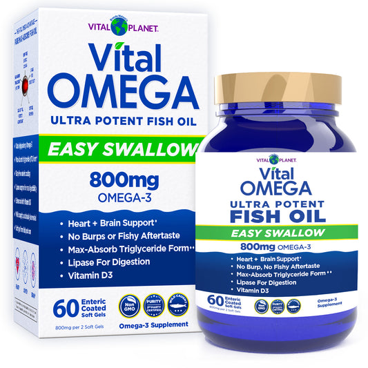 Vital Omega Easy Swallow - Softgels, 60ct