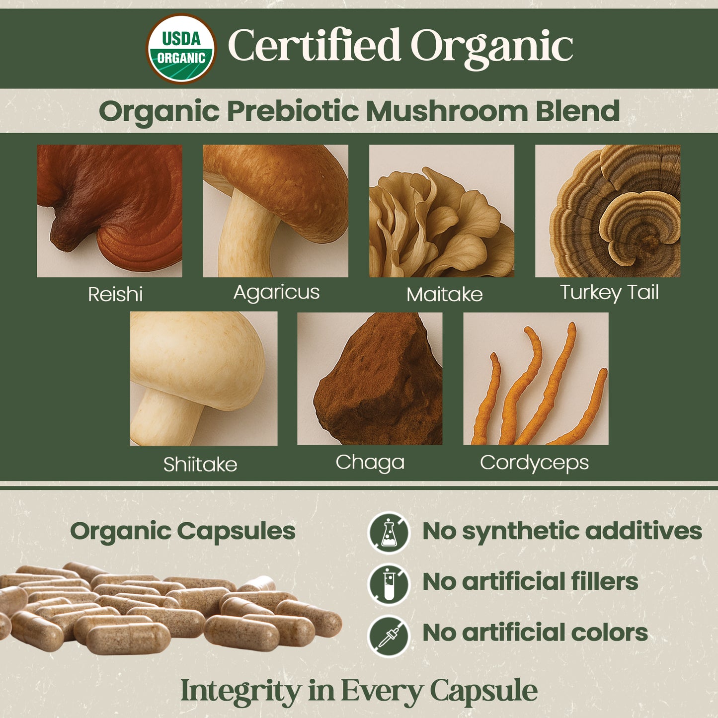 Organic Flora Gut Balance Supplement