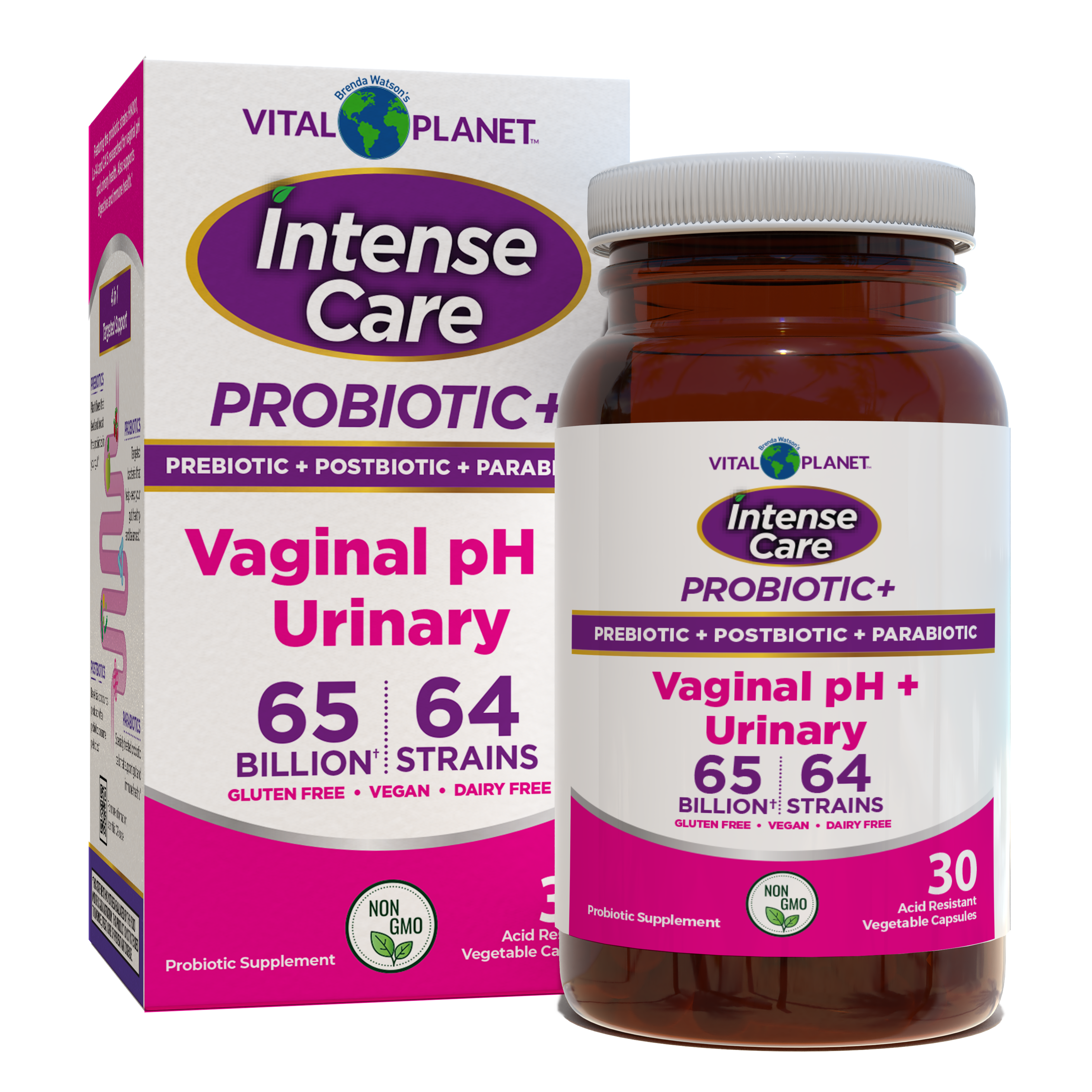Intense Care: Vaginal pH & Urinary Probiotics - Vital Planet
