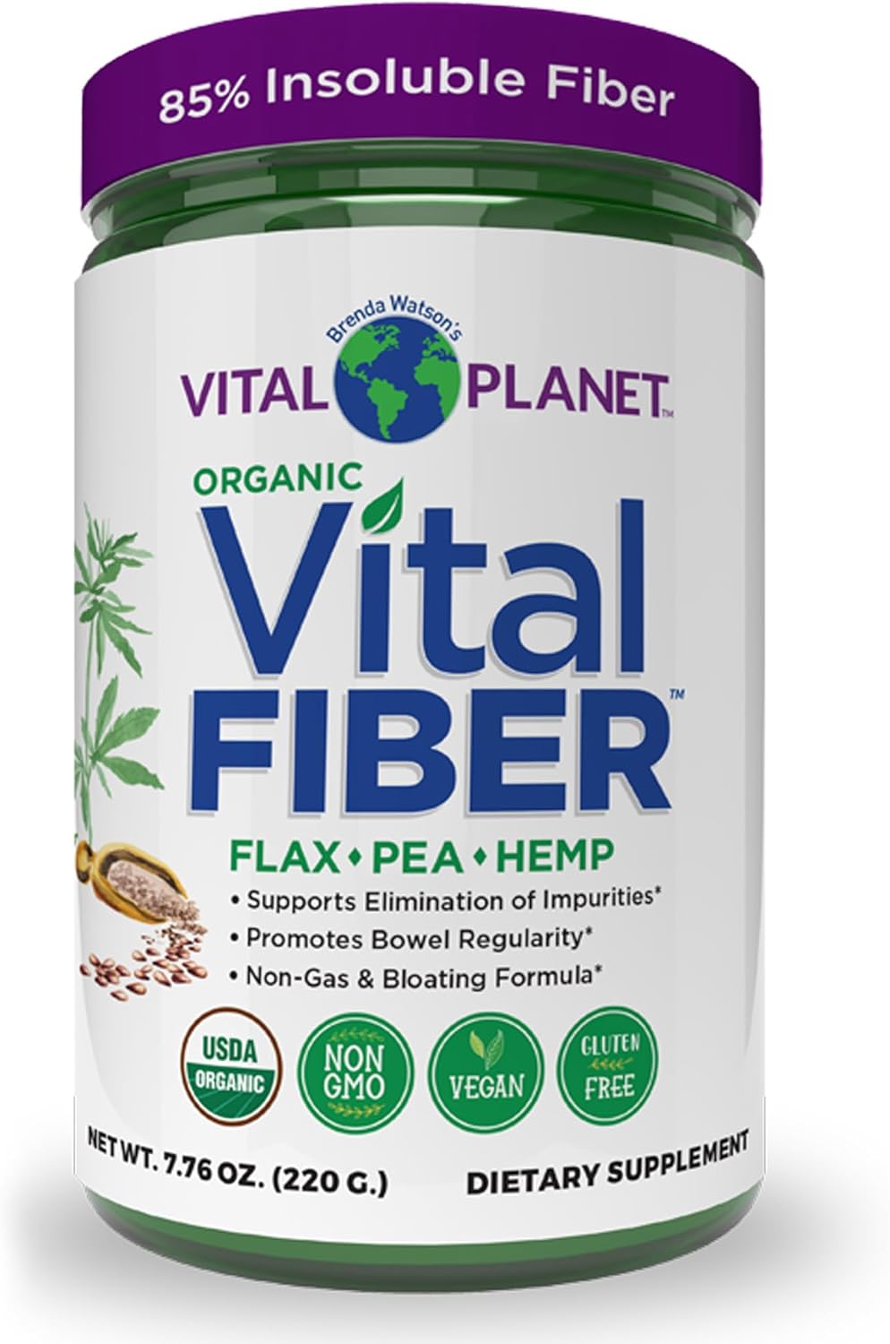 Vital Fiber - From Flax, Pea & Hemp