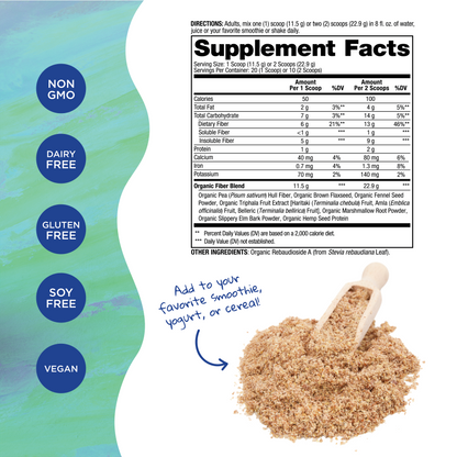 Vital Fiber - From Flax, Pea & Hemp