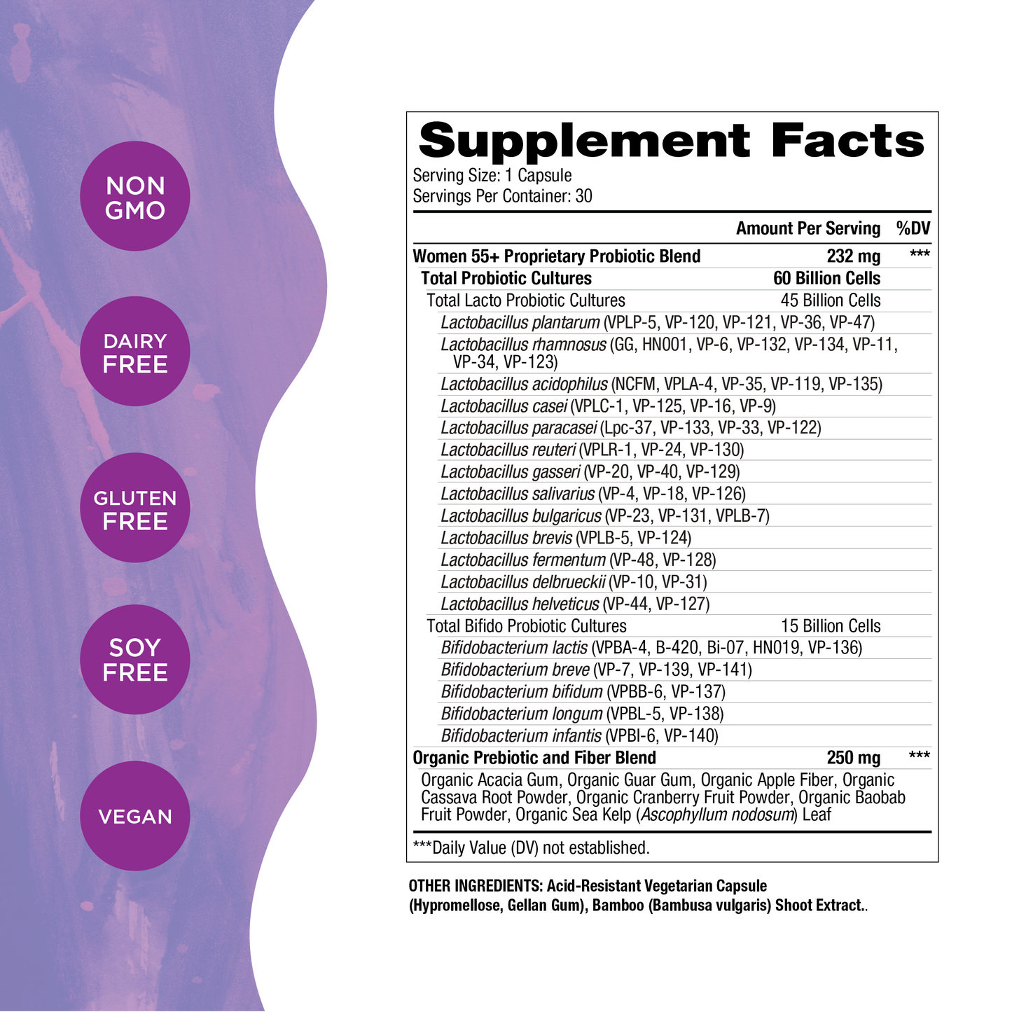 Vital Flora Women 55+ Bundle + 3X FREE Gut Renew Stick Packs