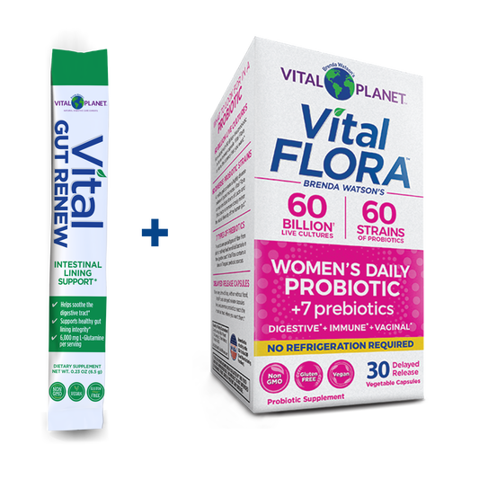 Better Together: Vital Flora + Vital Gut Renew