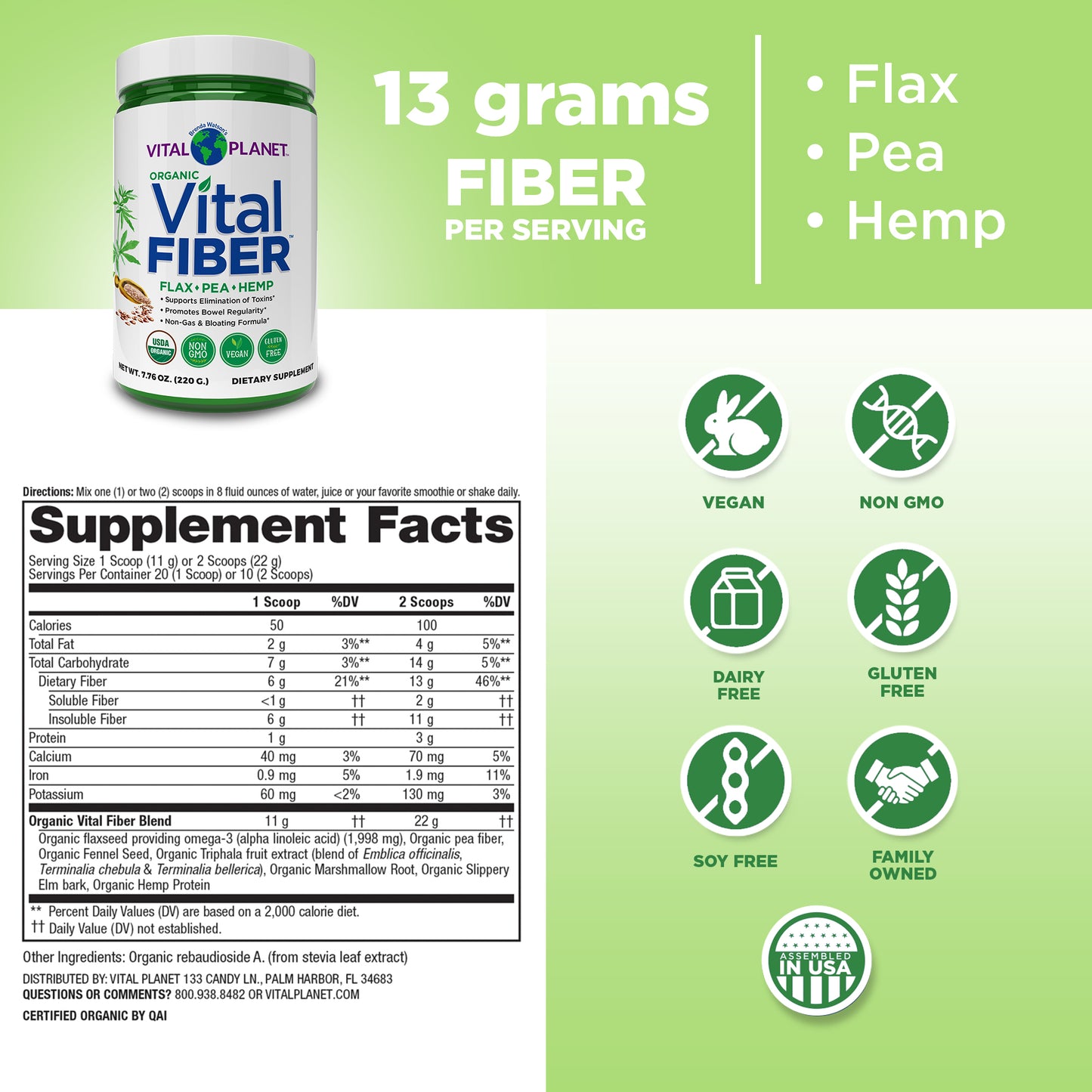 Whole Body Cleansing Kit: 4-Product Bundle - 14-day cleanse | Vital Gut Renew, Vital Fiber and VItal Flora Probiotics
